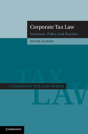 Couverture de l’ouvrage Corporate Tax Law