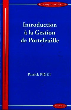 Cover of the book Introduction à la gestion de portefeuille