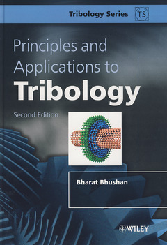 Couverture de l’ouvrage Principles and Applications of Tribology