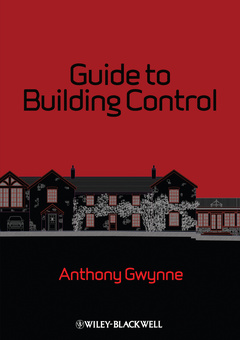 Couverture de l’ouvrage Guide to Building Control