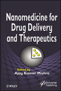 Couverture de l’ouvrage Nanomedicine for Drug Delivery and Therapeutics