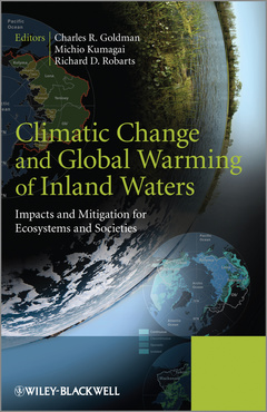 Couverture de l’ouvrage Climatic Change and Global Warming of Inland Waters