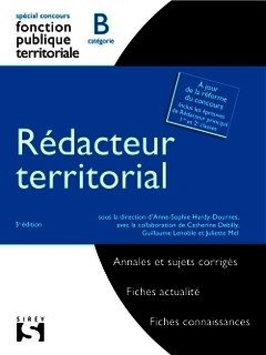 Cover of the book Rédacteur territorial. Catégorie B. 5e éd.