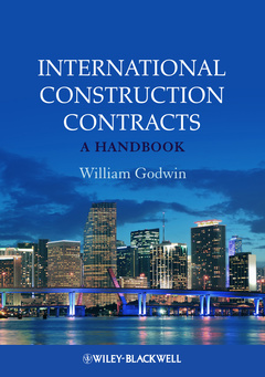 Cover of the book International construction contracts - A handbook