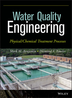 Couverture de l’ouvrage Water Quality Engineering