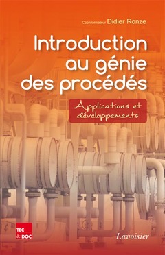 Cover of the book Introduction au génie des procédés