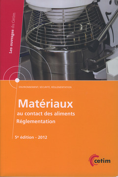 Cover of the book Matériaux au contact des aliments