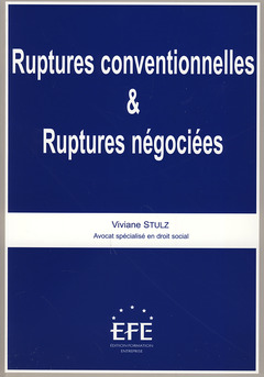 Couverture de l’ouvrage RUPTURES CONVENTIONNELLES ET RUPTURES NÉGOCIÉES