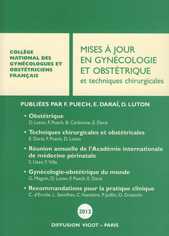 Couverture de l’ouvrage Mises à jour en gynécologie et obstétrique et techniques chirurgicales