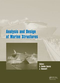 Cover of the book Analysis and Design of Marine Structures