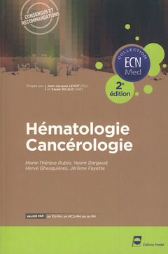 Couverture de l’ouvrage Hématologie cancérologie