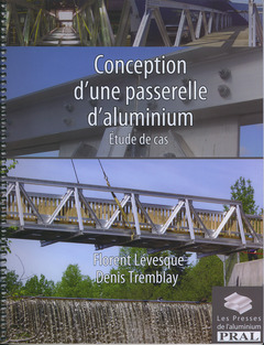 Couverture de l’ouvrage Conception d'une passerelle d'aluminium 