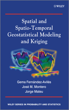 Couverture de l’ouvrage Spatial and Spatio-Temporal Geostatistical Modeling and Kriging
