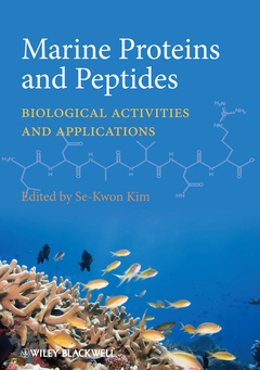 Couverture de l’ouvrage Marine Proteins and Peptides