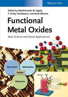 Couverture de l’ouvrage Functional Metal Oxides