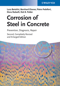 Couverture de l’ouvrage Corrosion of Steel in Concrete