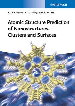 Couverture de l’ouvrage Atomic Structure Prediction of Nanostructures, Clusters and Surfaces
