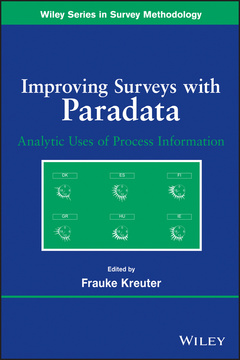 Couverture de l’ouvrage Improving Surveys with Paradata