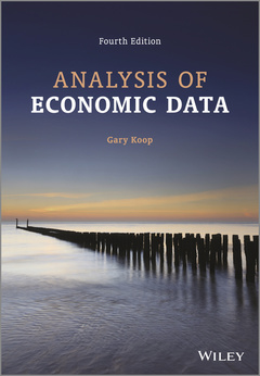 Couverture de l’ouvrage Analysis of Economic Data
