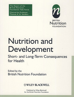 Couverture de l’ouvrage Nutrition and Development