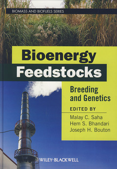 Couverture de l’ouvrage Bioenergy Feedstocks