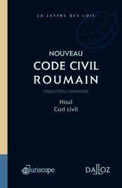 Couverture de l’ouvrage Code civil roumain