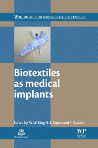 Couverture de l’ouvrage Biotextiles as Medical Implants