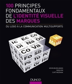 Cover of the book 100 principes fondamentaux de l'identité visuelle des marques - Du logo à la communication multi-sup