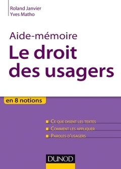 Couverture de l’ouvrage Aide-mémoire - Le droit des usagers