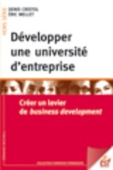 Cover of the book Développer une université d'entreprise