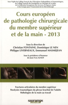 Couverture de l’ouvrage COURS EUROPEEN DE PATHOLOGIE CHIRURGICALE DEUMEMBRE SUPERIEUR ET DE LA MAIN - 20