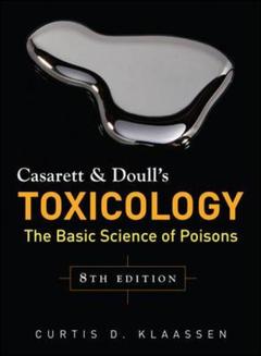 Couverture de l’ouvrage Casarett & Doull's Toxicology (with CD-Rom)