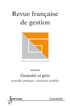Cover of the book Gratuité et prix