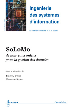 Cover of the book SoLoMo :  de nouveaux enjeux pour la gestion des données 