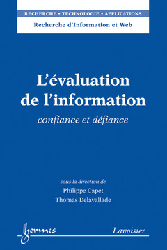 Couverture de l'ouvrage L'évaluation de l'information