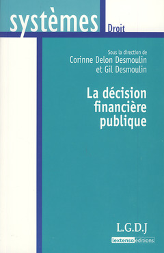 Couverture de l’ouvrage la décision financière publique
