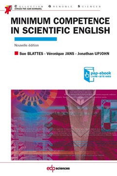 Couverture de l’ouvrage Minimum competence in scientific English (Nouvelle édition)