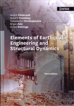 Couverture de l’ouvrage Elements of earthquake engineering and structural dynamics