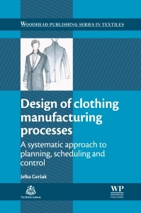 Couverture de l’ouvrage Design of Clothing Manufacturing Processes