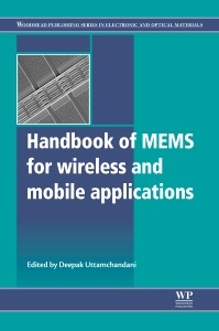 Couverture de l’ouvrage Handbook of Mems for Wireless and Mobile Applications