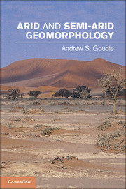 Couverture de l’ouvrage Arid and Semi-Arid Geomorphology