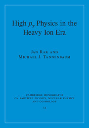 Couverture de l’ouvrage High-pT Physics in the Heavy Ion Era