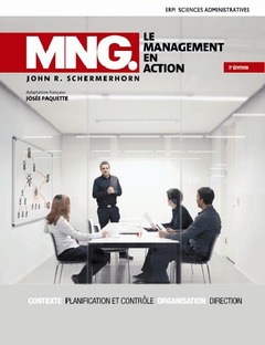 Cover of the book MNG Le management en action 3e Ed
