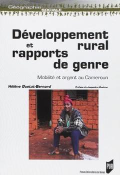 Cover of the book DEVELOPPEMENT RURAL ET RAPPORTS DE GENRE