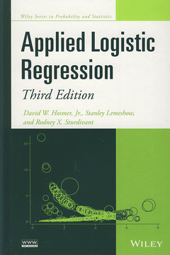 Couverture de l’ouvrage Applied Logistic Regression
