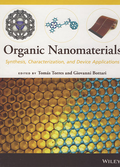 Couverture de l’ouvrage Organic Nanomaterials