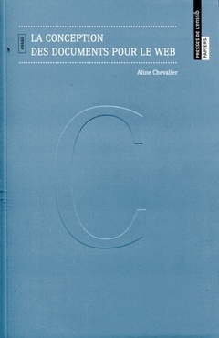 Cover of the book La conception des documents pour le Web - essai