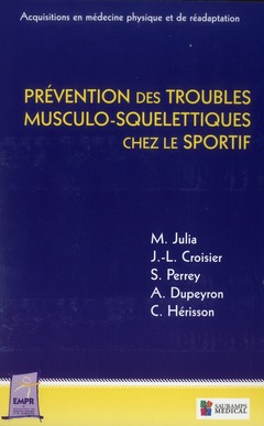 Cover of the book Prévention des troubles musculo-squelettiques chez le sportif