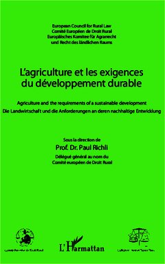 Couverture de l’ouvrage L'agriculture et les exigences du développement durable