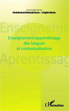 Couverture de l’ouvrage Enseignement/apprentissage des langues et contextualisation